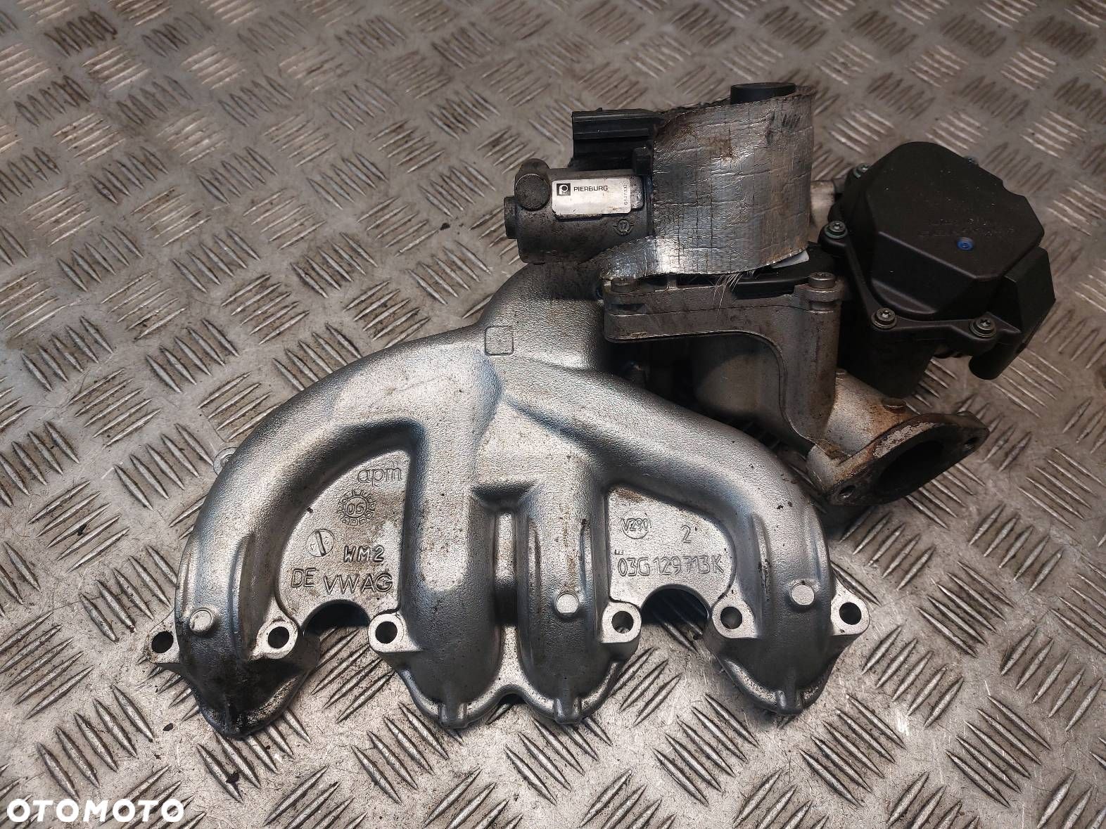 KOLEKTOR SSĄCY VOLKSWAGEN PASSAT B6 2.0 TDI 03G129713K 03G129637A 700907030 - 1