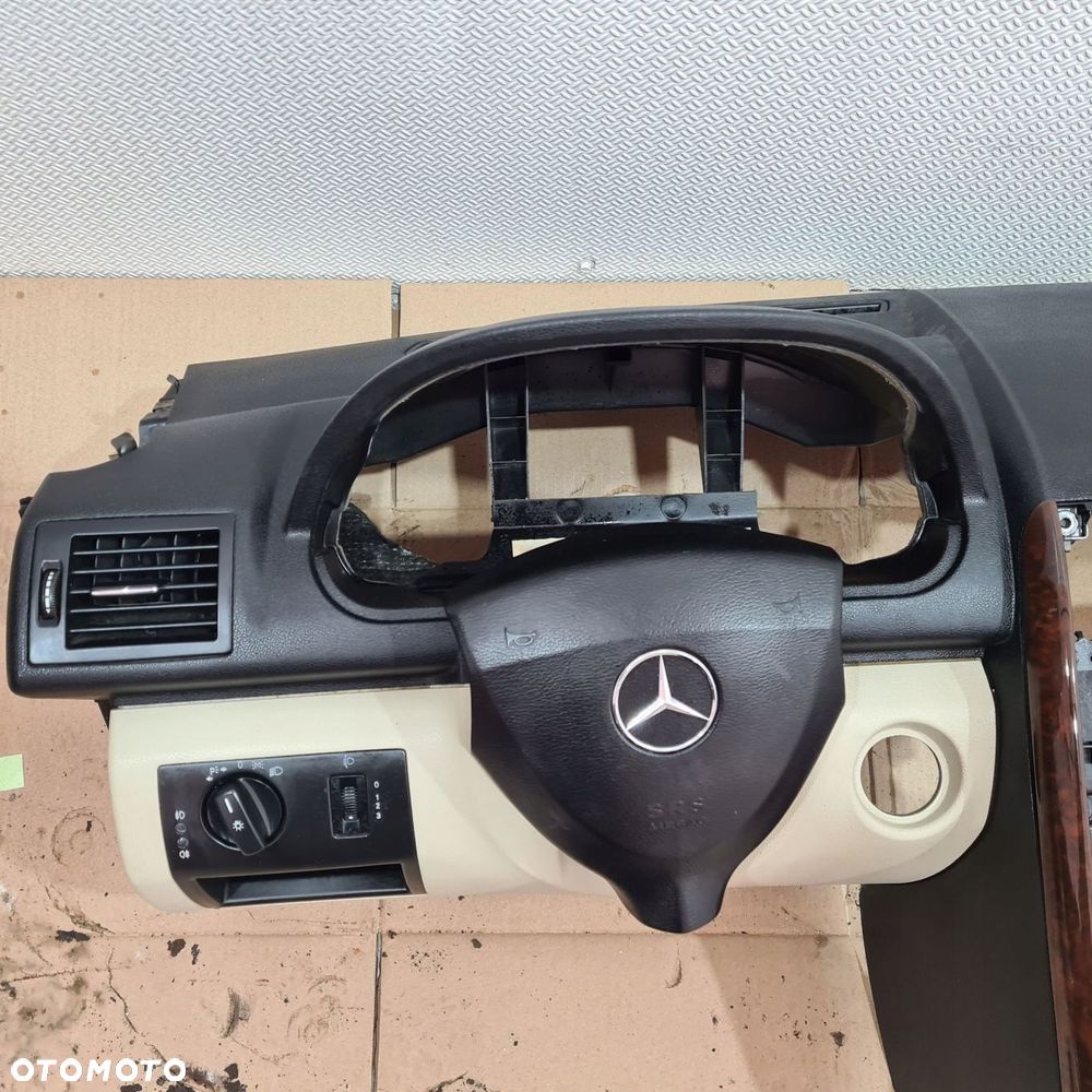 mercedes a w169 kokpit deska konsola komplet eu - 6