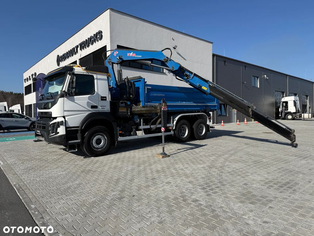 Volvo FMX 450 6x4 HDS Hyva HB-210 KH-KIPPER 3-str Hydroburta - 18