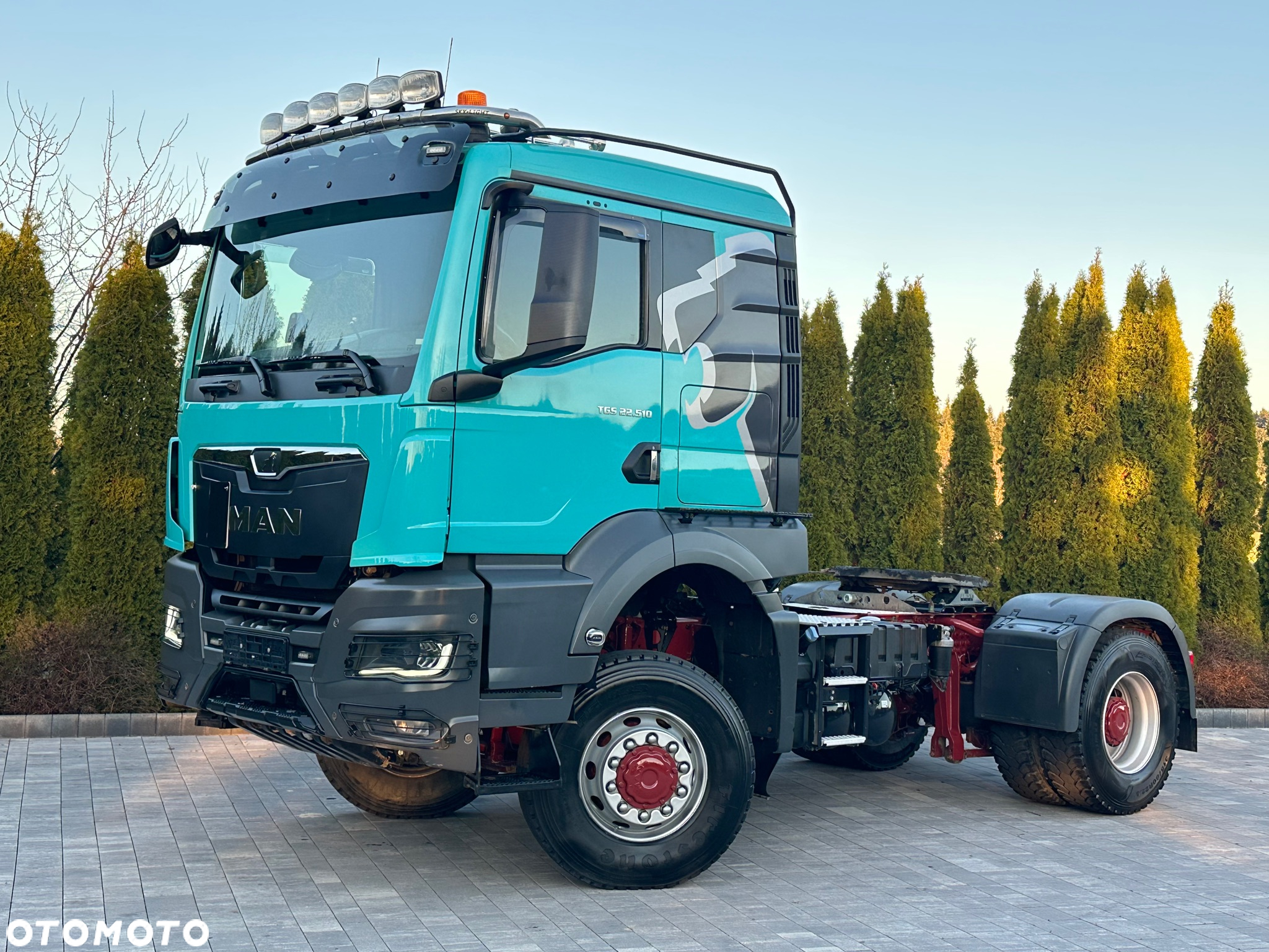 MAN / TGS / 18.510 / 4x4 / STAŁY NAPĘD + REDUKTOR  / ALLROAD / - 12
