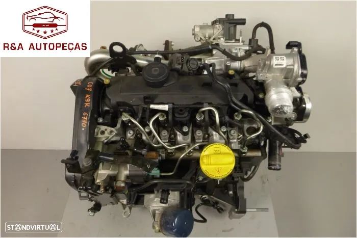 Motor Completo Renault Clio III 3 1.5DCi 90cv Ref K9k 6770 - 1