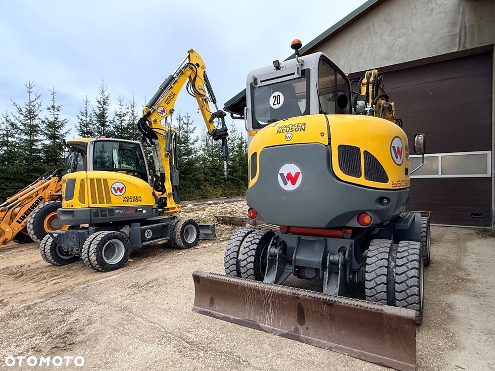 Wacker Neuson Koparka Kołowa 6 TON Wacker NEUSON 6503 -2 Pług Ramię Long 3 Łamane POWERTILT Lenhoff MS03 6503 ew65 - 31