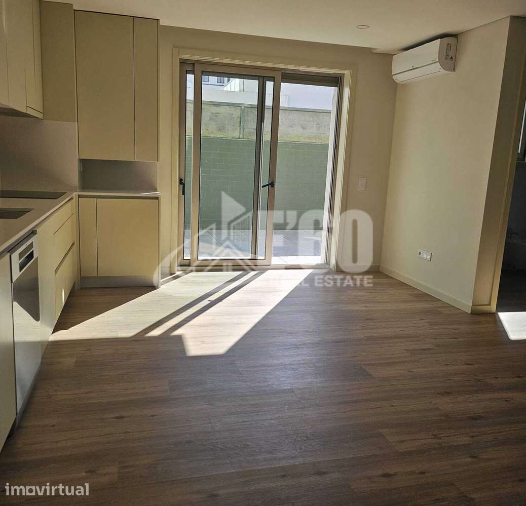 APARTAMENTO T1+1 NOVO PARA ARRENDAMENTO CENTRO DE ESPINHO - Grande imagem: 3/15