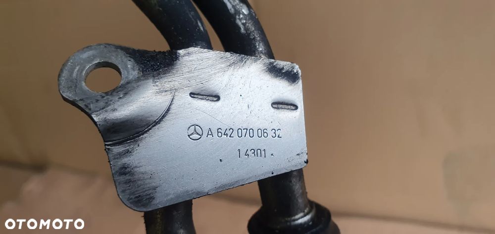 Przewód paliwa rurka rurki Mercedes E-Klasa W213 3.0 CDI A6420700632 - 7