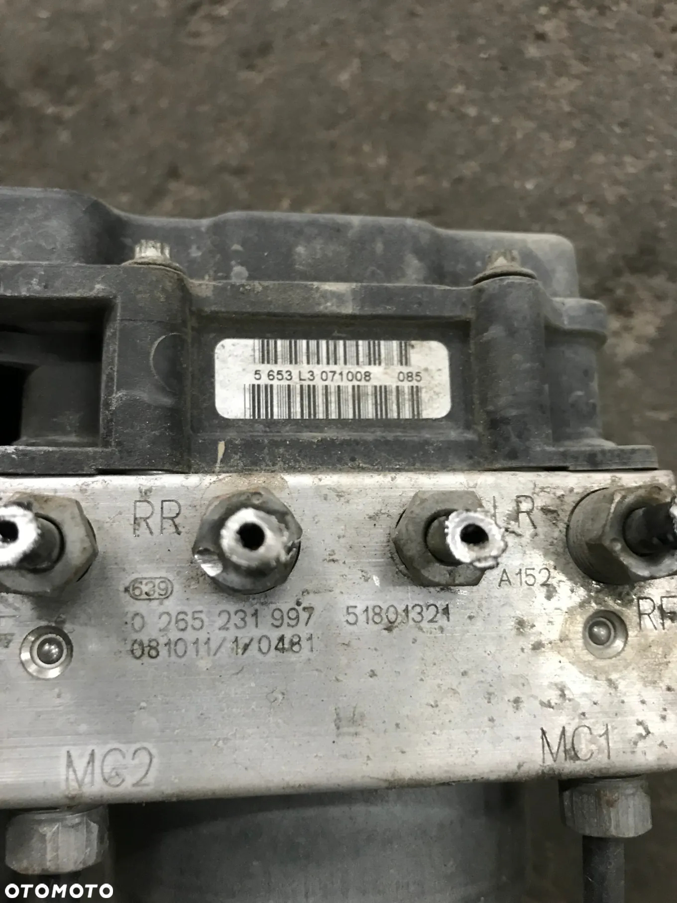 FIAT FIORINO POMPA HAMULCOWA ABS 51801321 - 2