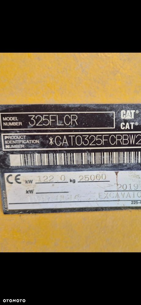 Caterpillar 325 F CAT 323 NISKI PRZEBIEG 5000mth ROK 2019 - 5