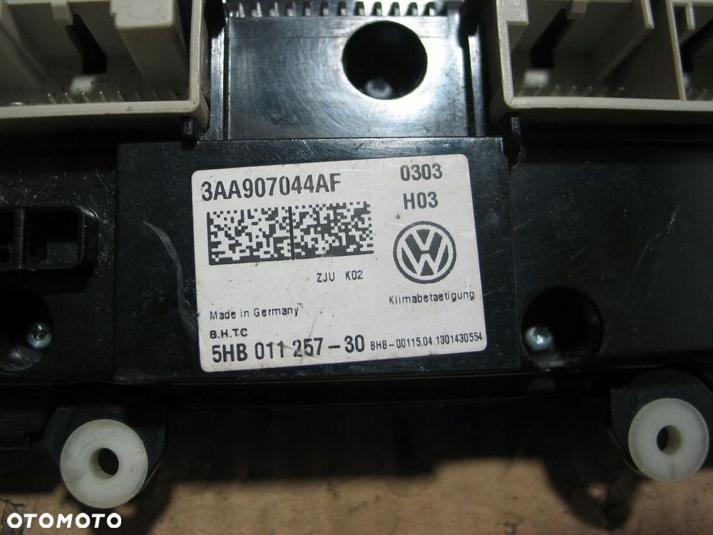 panel klimatyzacji nawiewu vw passat CC B7 3AA - 7