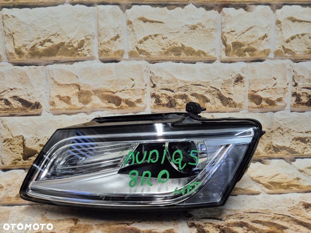 audi q5 8r0941005c lift xenon nie skrętny z led europa lewa lampa - 6