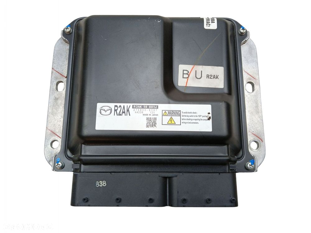 KOMPUTER SILNIKA MAZDA 3 II BL 2.2 MZR-CD R2AA R2AK18881J 275800-8387 - 2