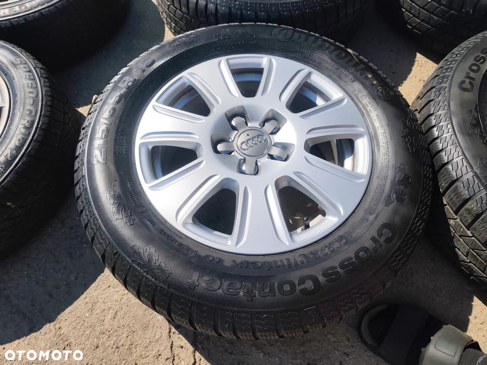 5x112 Alufelgi Felgi Aluminiowe Oryginalne 16 Koła Zimowe Zima AUDI Q3 8U0 VW TIGUAN SEAT SKODA 6,5mm Legnica ALU-RAD 215/65 - 24