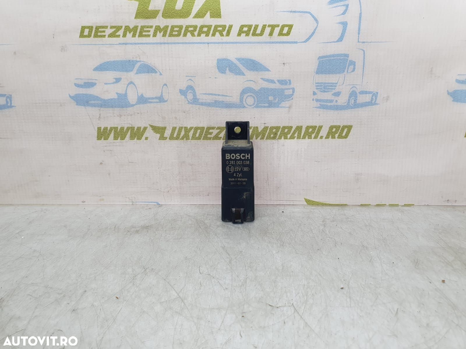 Releu bujii 1.9 2.0 tdi bkd BXE, BLS, BKC 038907281d Volkswagen VW Ca - 1