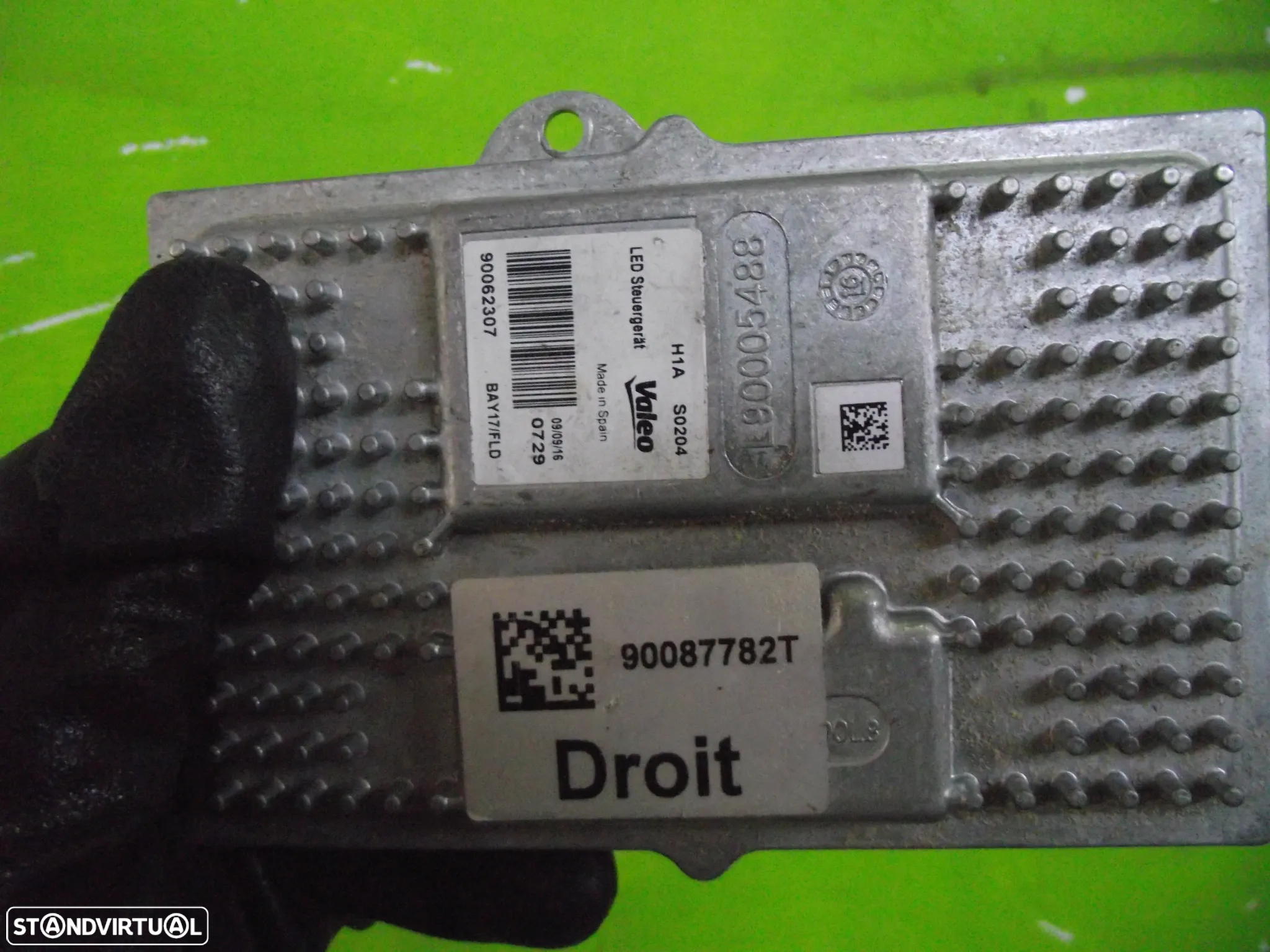 Balastro de Led Farol Peugeot 508 - 90087782T -  2014 / 2018 - 3