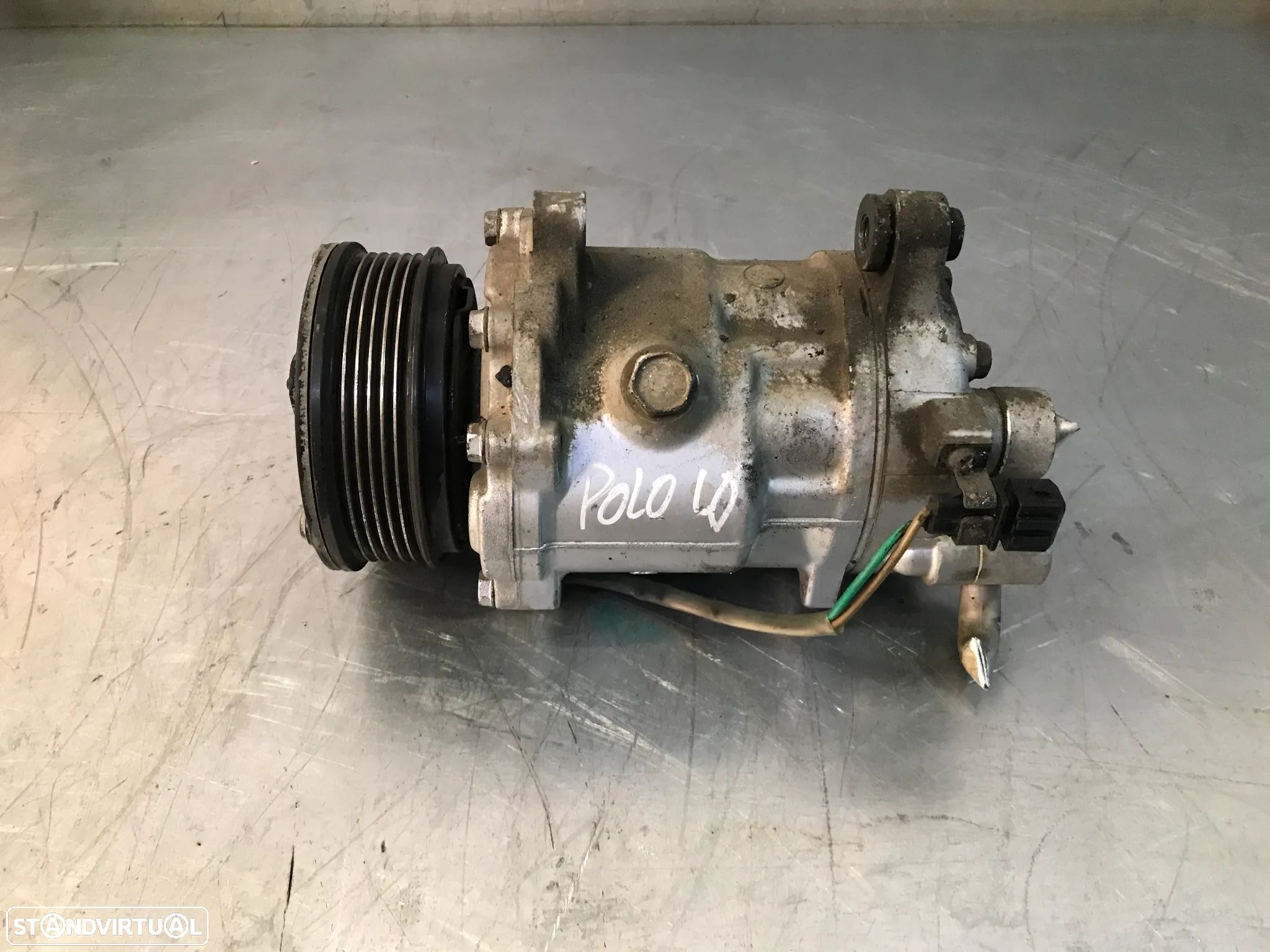 COMPRESSOR AC VOLKSWAGEN POLO 1.0MPI 1.4TDI 6N0820803B - 1