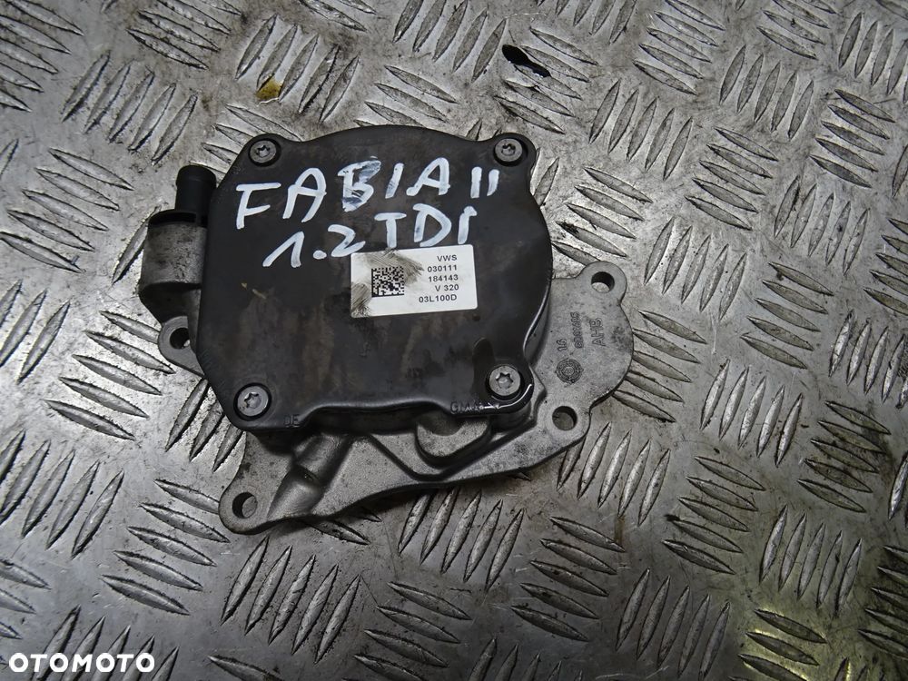 SKODA FABIA II 10-14 1.2 TDI POMPA VACUM 03L145207 - 2