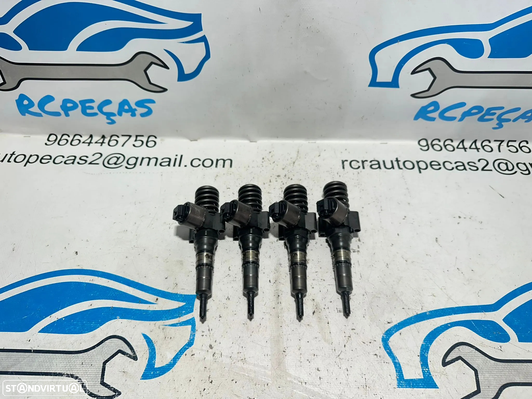 .Conjunto 4 injetores BA PD 2.0 TDi Bosch VW Volkswagen Audi Seat Skoda 0414720404 03G130073G - 3