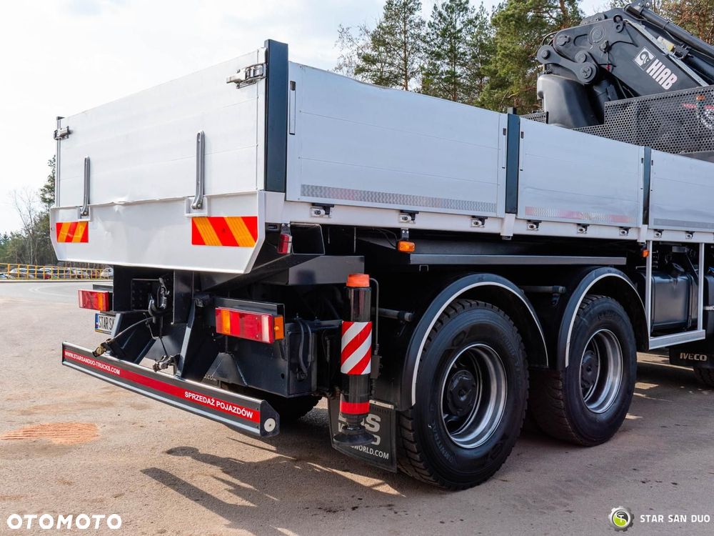Iveco TRAKKER 450 8x8 HIAB 800E-7 FLy Jib Wciągarka HDS Żuraw - 26