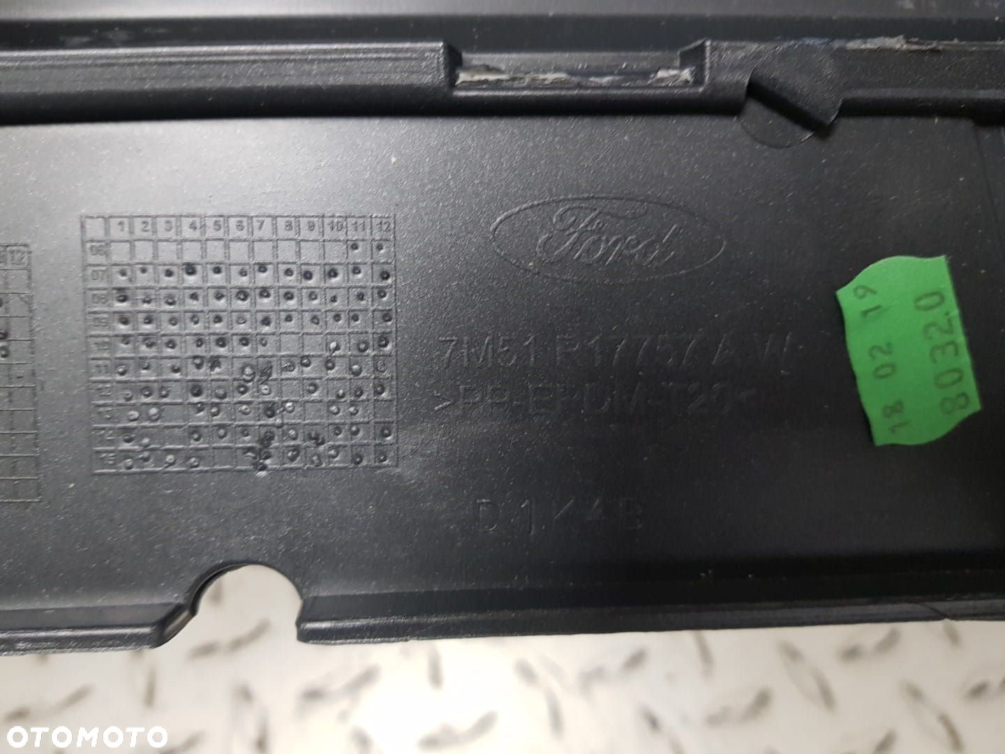 FABRYCZNIE NOWY ORYGINALNY ZDERZAK  PRZEDNI PRZÓD FORD CMAX C-MAX MK1 LIFT 07-10  W KOLOR - 9