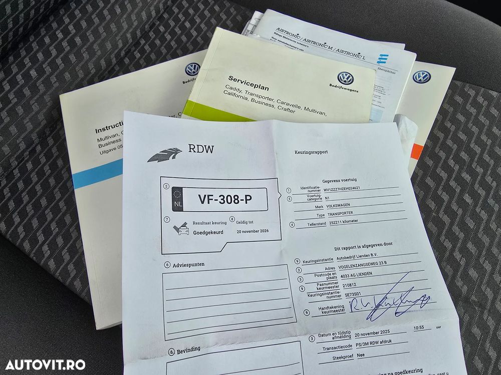 Volkswagen Transporter T5 7FD112/WF2/ZBT/1T3 BMT - 16