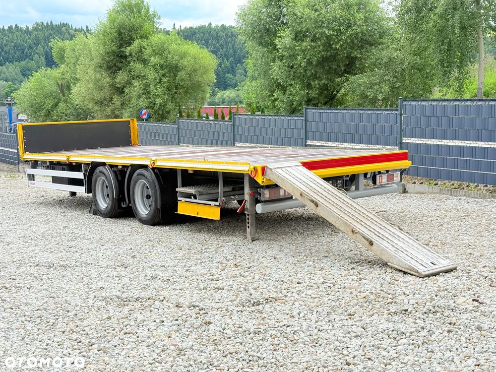 Wecon * Przyczepa Tandem * Niskopodwozie z Najazdami * 18 DMC * - 21