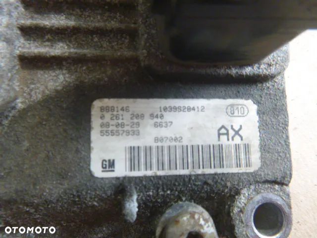 ZESTAW STARTOWY STACYJKA KOMPUTER IMMOBILIZER LICZNIK OPEL CORSA D 1.2 16V - 4