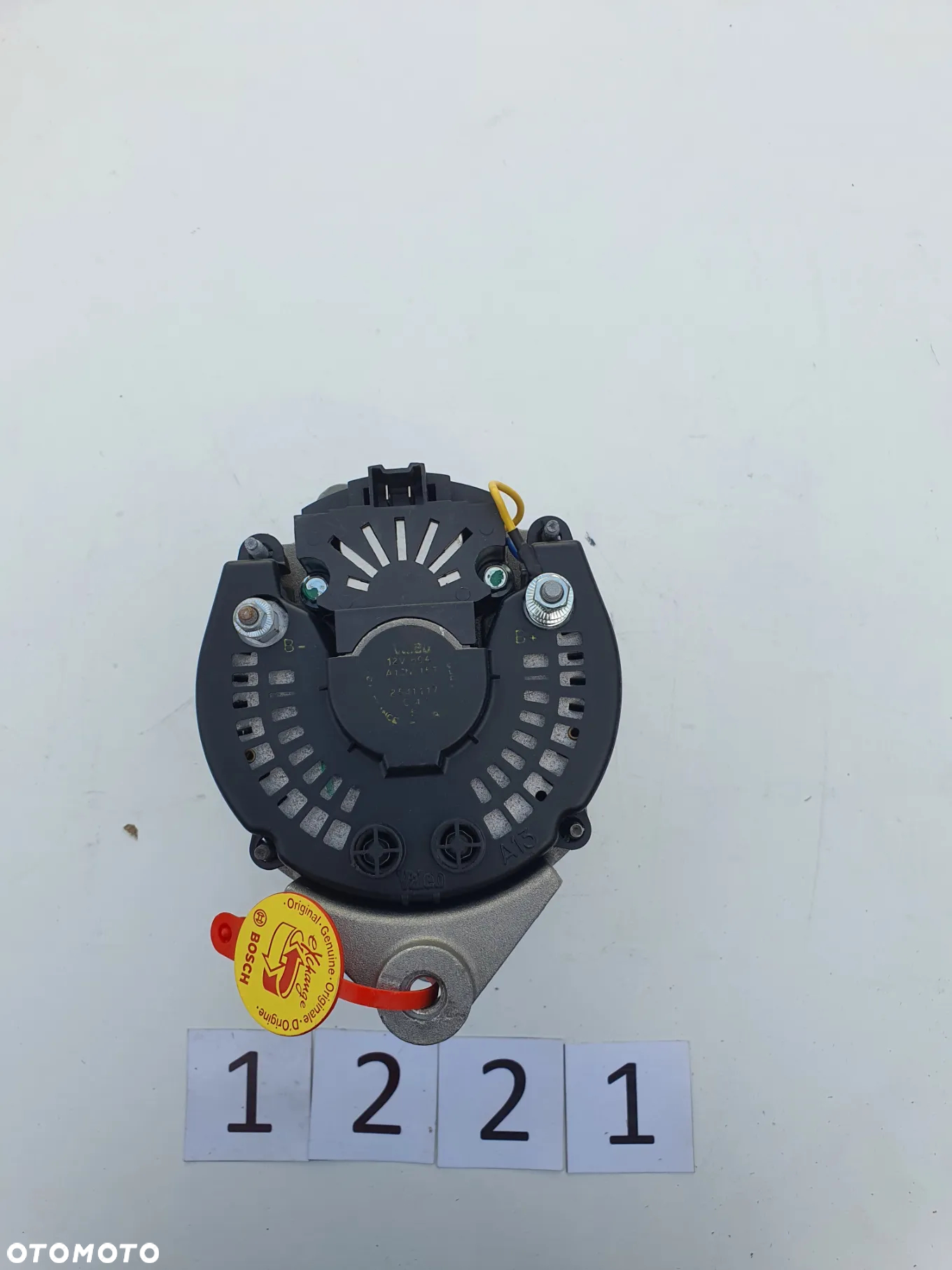 Alternator 14 V, 60 A, Bosch 0986037321, Renault 19, Rapid, Clio, BEZ ZWROTU / KAUCJI - 4