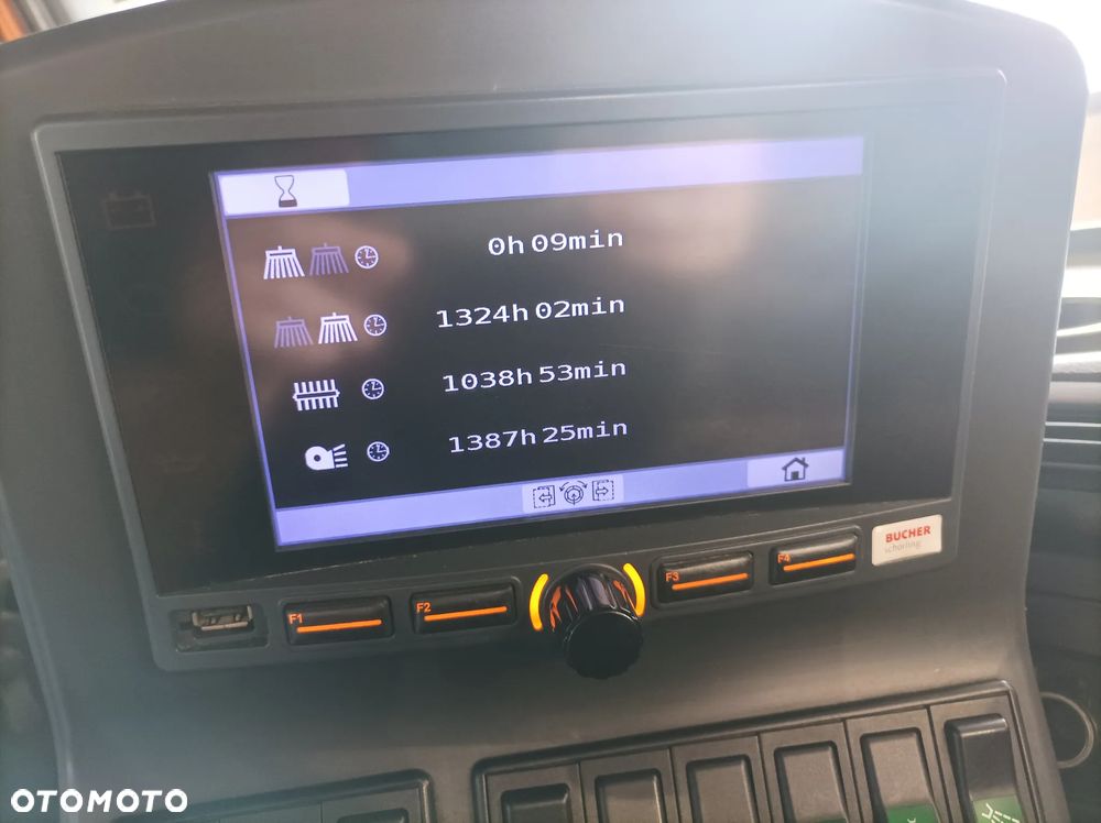 Mercedes-Benz Atego 1524 Zamiatarka Bucher Euro 5 EUnited PM10 Szczotki L/R 2 Silniki - 24