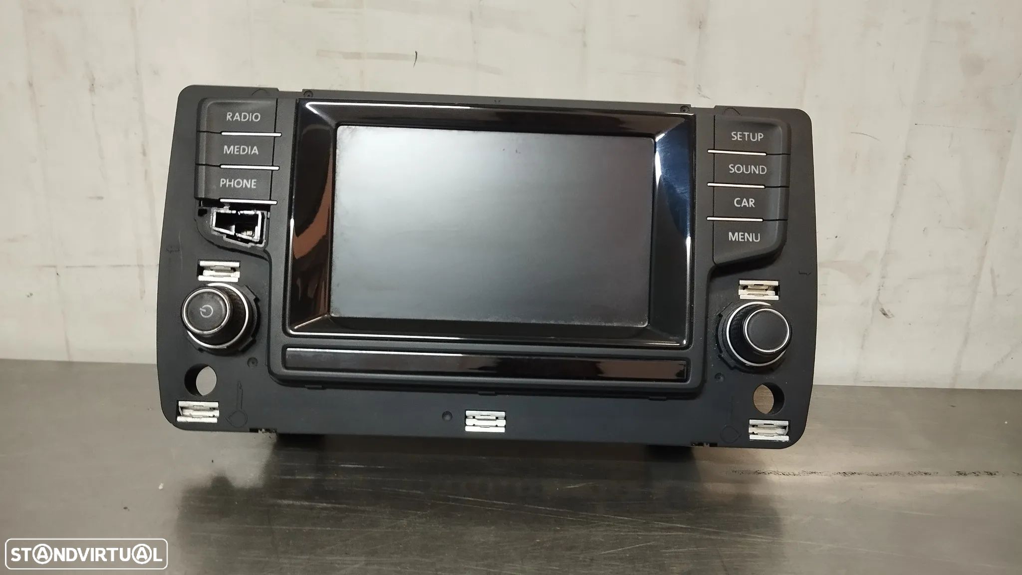 AUTO-RADIO ORIGINAL VOLKSWAGEN GOLF VII REF. 5G0919605 - 1