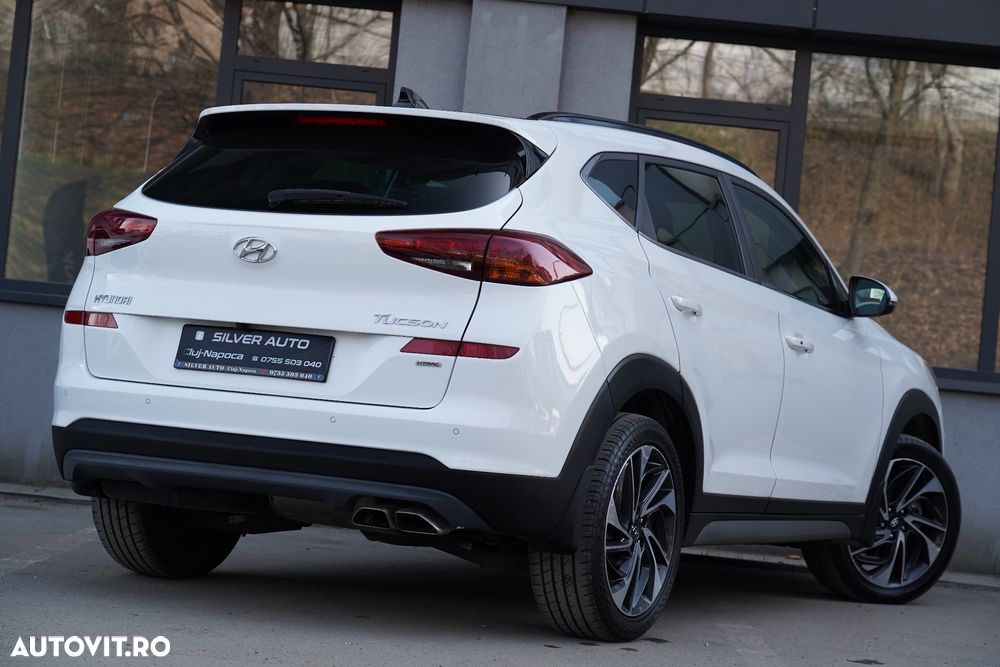 Hyundai Tucson blue 1.6 CRDi 4WD DCT Premium - 19