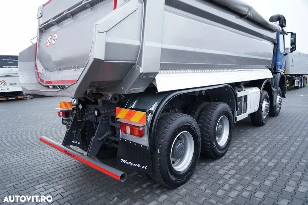 Mercedes-Benz ACTROS 4145 / 8X8 / ​​​​BASCULĂ SPATE / KH-KIPPER 6 M / AUTOMATĂ / EURO 6 - 16