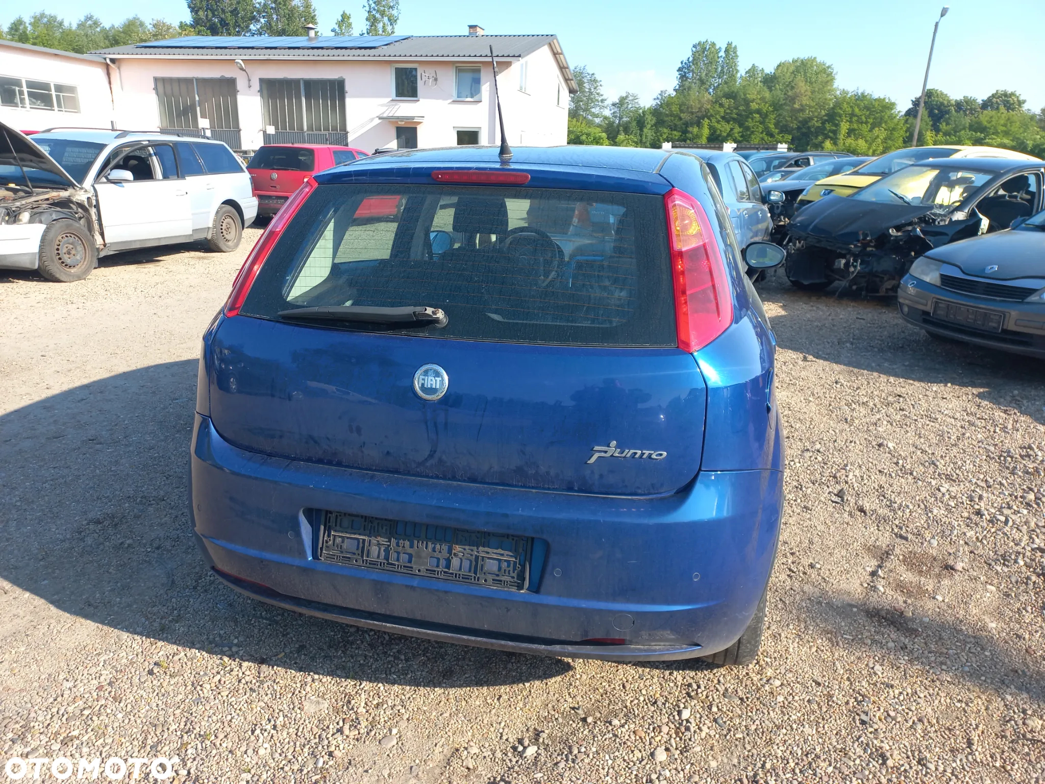 Fiat Grande Punto 1.4 16V 05r wszystkie części 599A maska drzwi lampa - 5