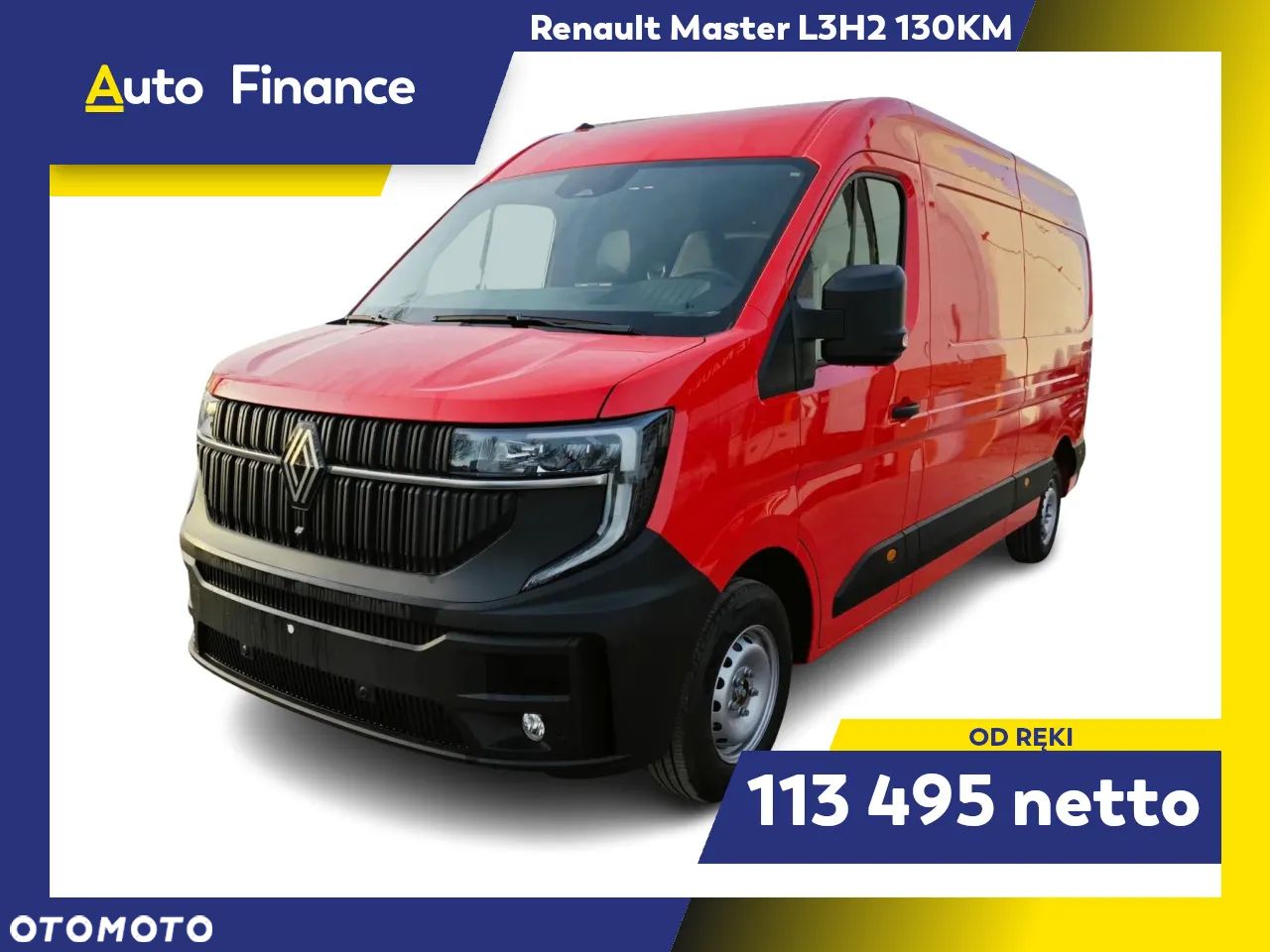 Renault Master Furgon L3H2 130KM M6 - 1