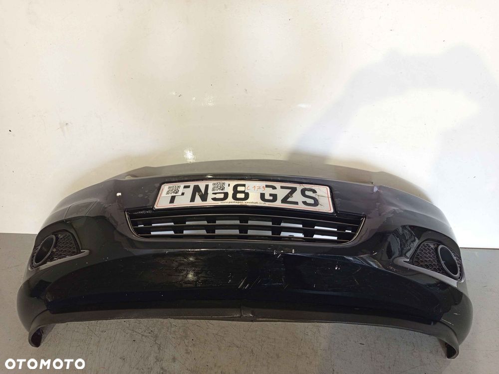 ^ ZDERZAK PRZÓD PRZEDNI DO OPEL ZAFIRA B II 2 LIFT FL Z20R CZARNY HALOGENY