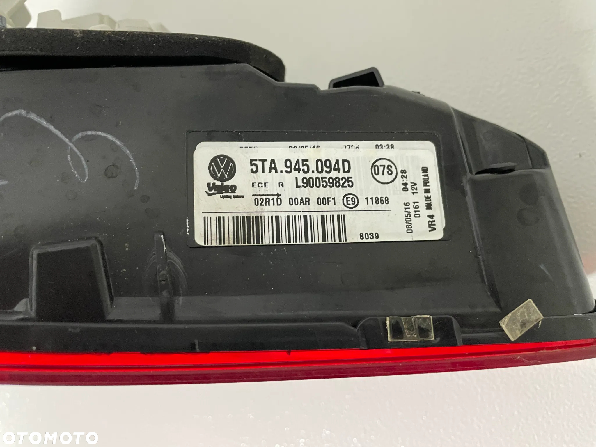 Lampa Tył 5TA945094D VW Touran - 3