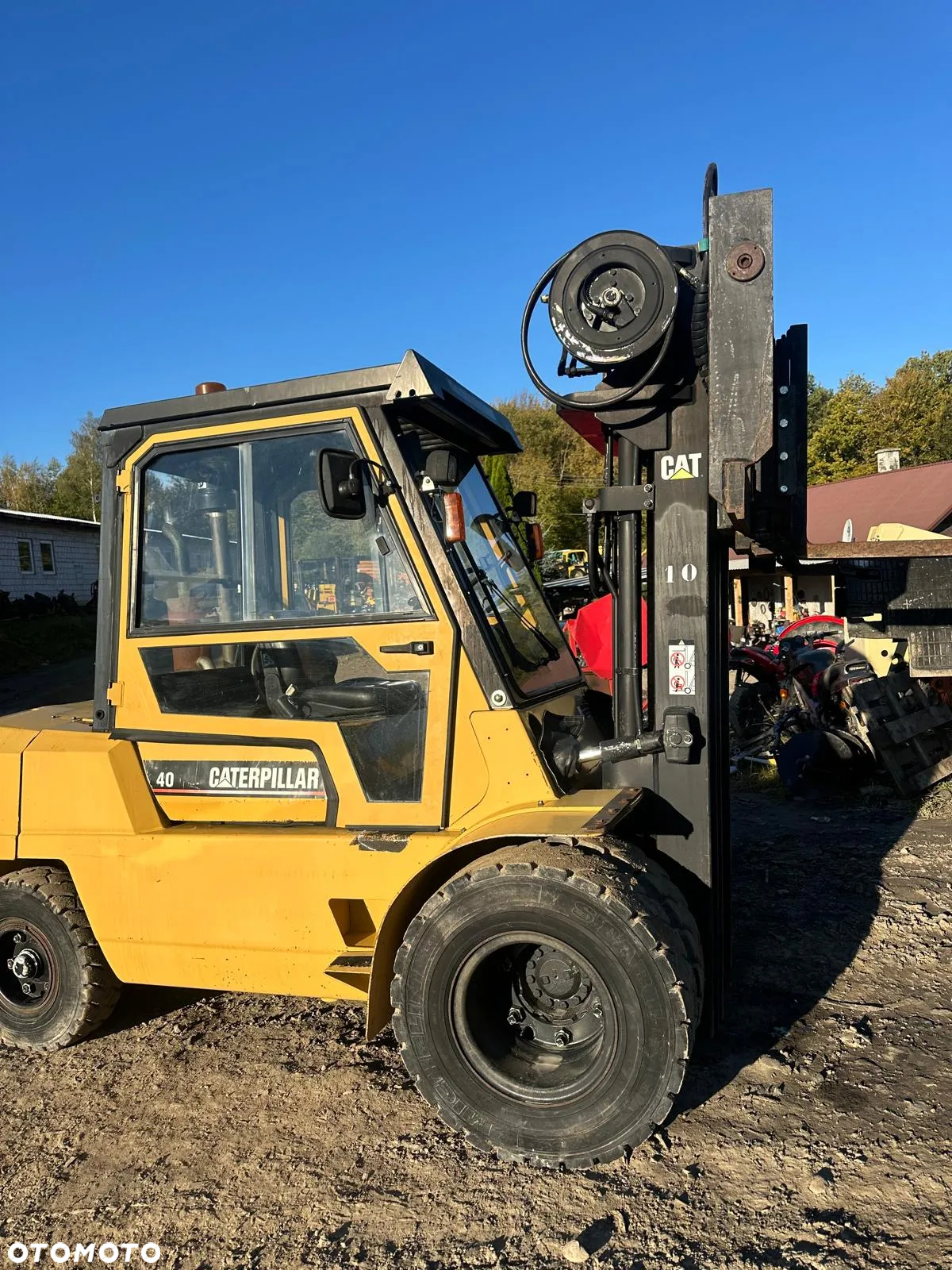 Caterpillar Wózek Widłowy Widlak CAT CATERPILLAR DPL40 DPL 40 DIESEL Triplex - 2