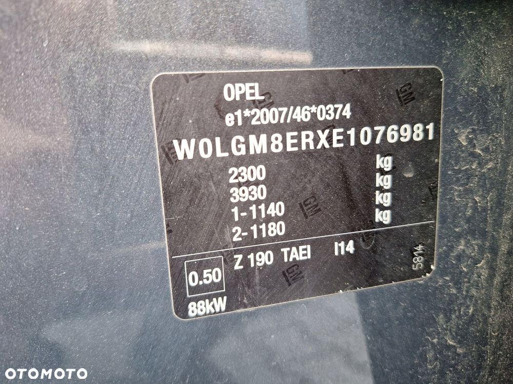 OPEL INSIGNIA A G09 HAMULEC RĘCZNY ELEKTRYCZNY 22880717 - 8