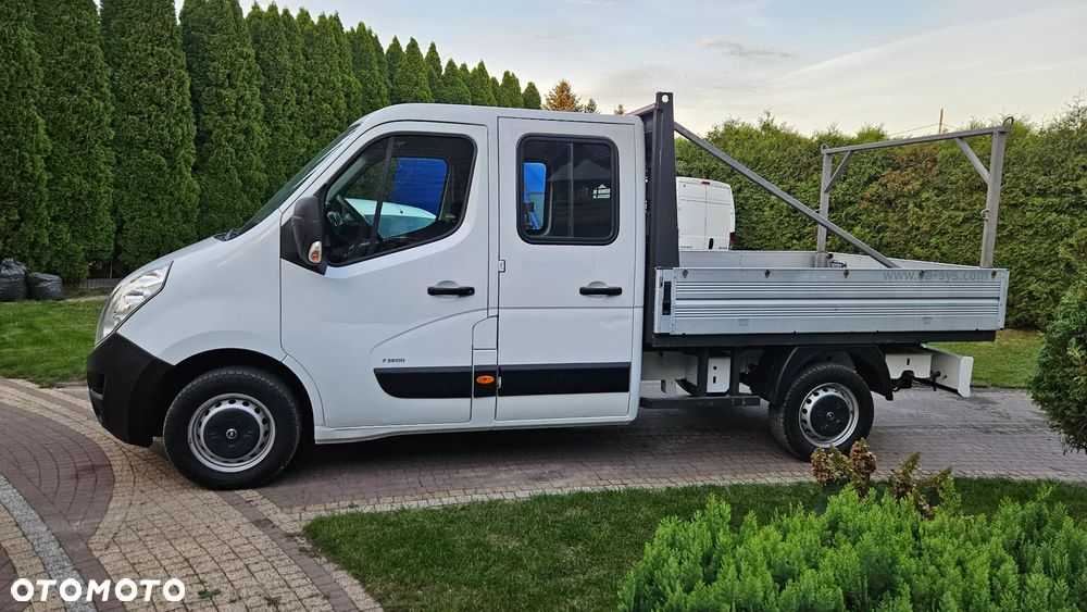 Opel MOVANO 2.3 CDTI 125 KM DUBEL KABINA MASTER DOKA 7 OSÓB SKRZYNIA  KLIMA - 4