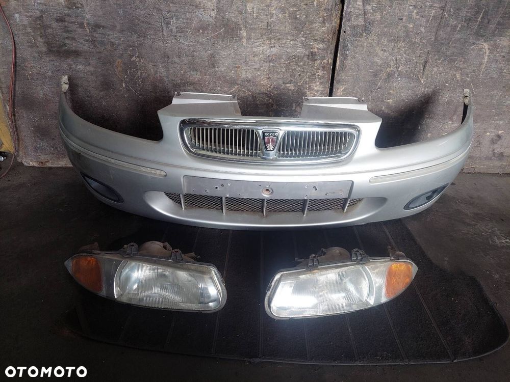 ZDERZAK PRZÓD + LAMPA LEWY PRZÓD + PRAWY PRZÓD ROVER 200 III MNX - 1