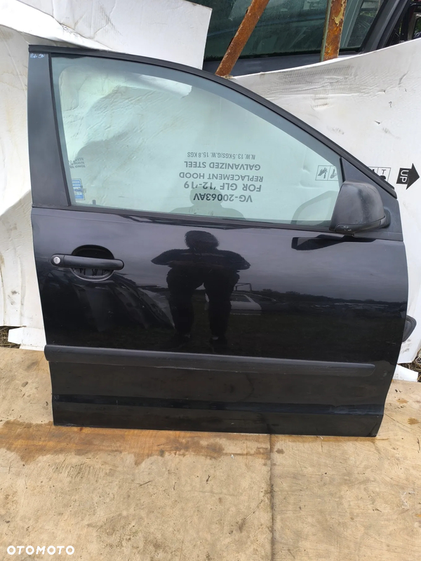 DRZWI PRAWY PRZÓD PRZEDNIE VW POLO IV 9N 3D