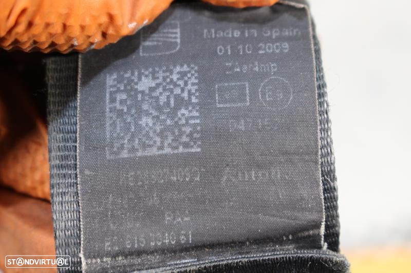 Cintos Frontais Seat Ibiza Iv (6J5, 6P1)  Cinto Da Frente Seat Ibiza 6 - 9
