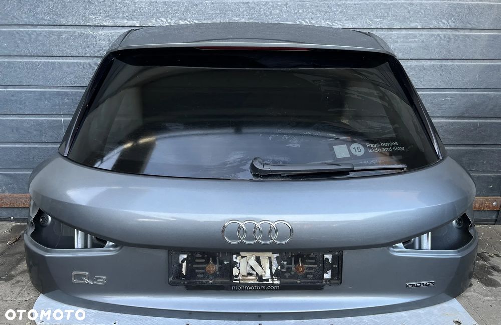 KLAPA BAGAŻNIKA AUDI Q3 8U LX7R S-LINE do założenia w kolor - 1