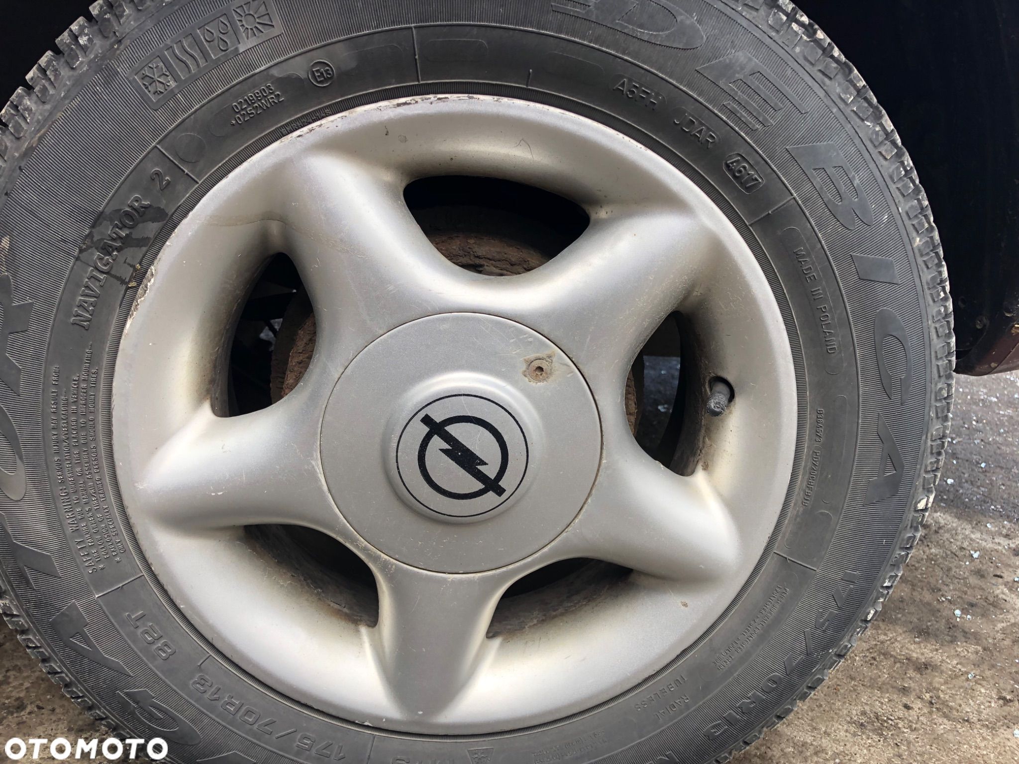 Alufelgi 13 Opel Lanos 4x100 - 1
