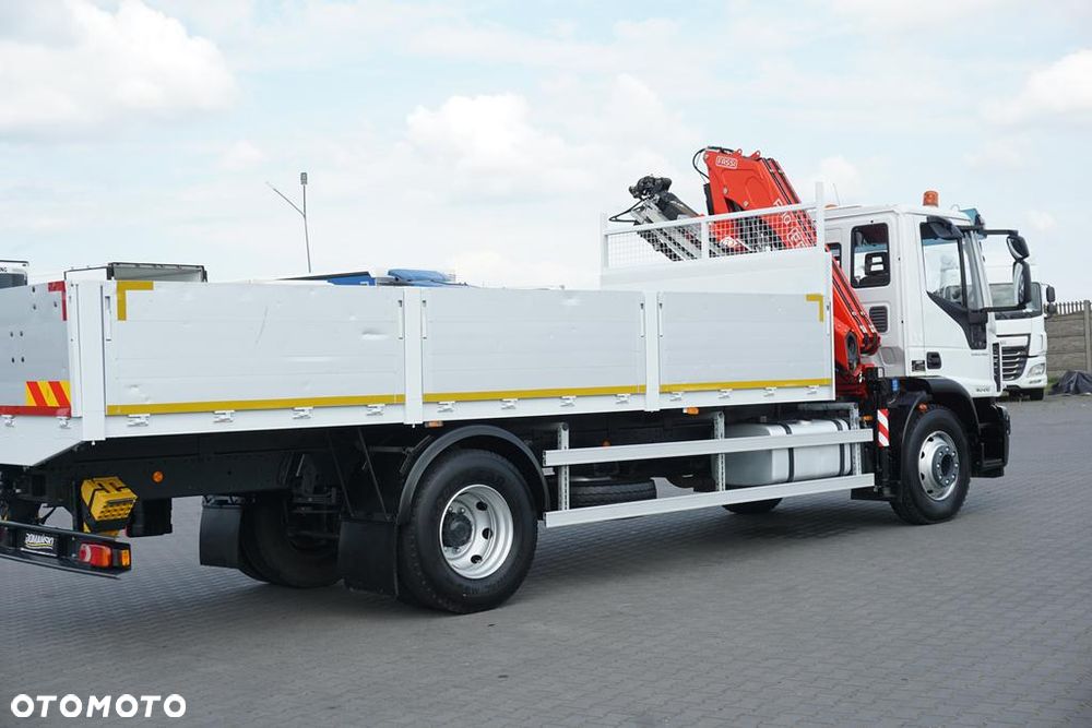 Iveco EUROCARGO / 160-21 / SKRZYNIOWY + HDS / FASSI F110 / ROTATOR / PILOT - 40