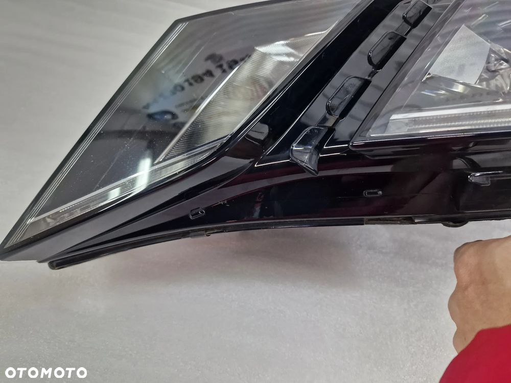 SKODA OCTAVIA III LIFT 5E0 16- LEWA LAMPA PRZEDNIA PRZÓD FULL LED FULLLED , NR 5E1941015F / 5E1941015 F , ŁADNA , NIEUSZKODZONA , NR AUKCJI LA764 - 13