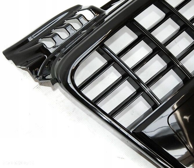 atrapa grill kratka black glossy tuning sline style audi a4 b7 8e 2004-2008 - 3