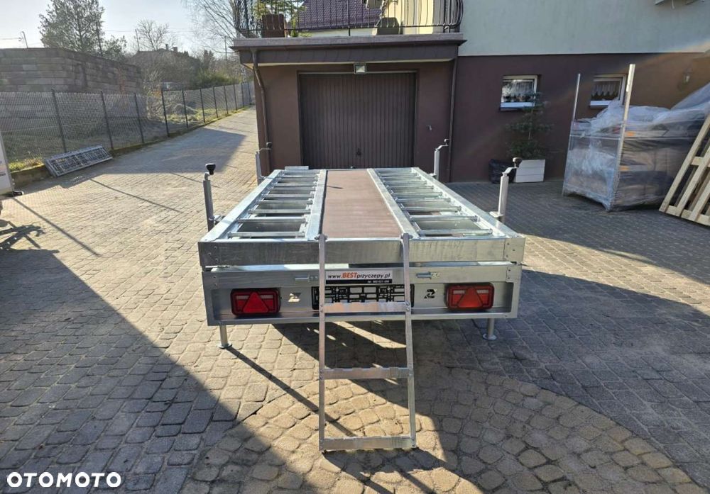 Zaslaw Przyczepa do przewozu uli Zasław 300 HL Hochlader 300 x 150 cm - 6