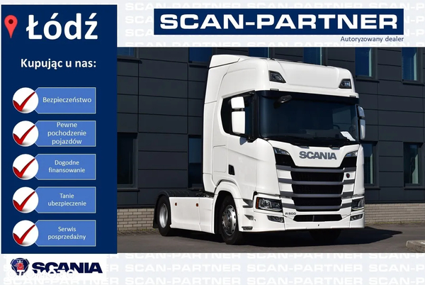 Scania R500 !! Full LED !! 4 x poduszka tył !!