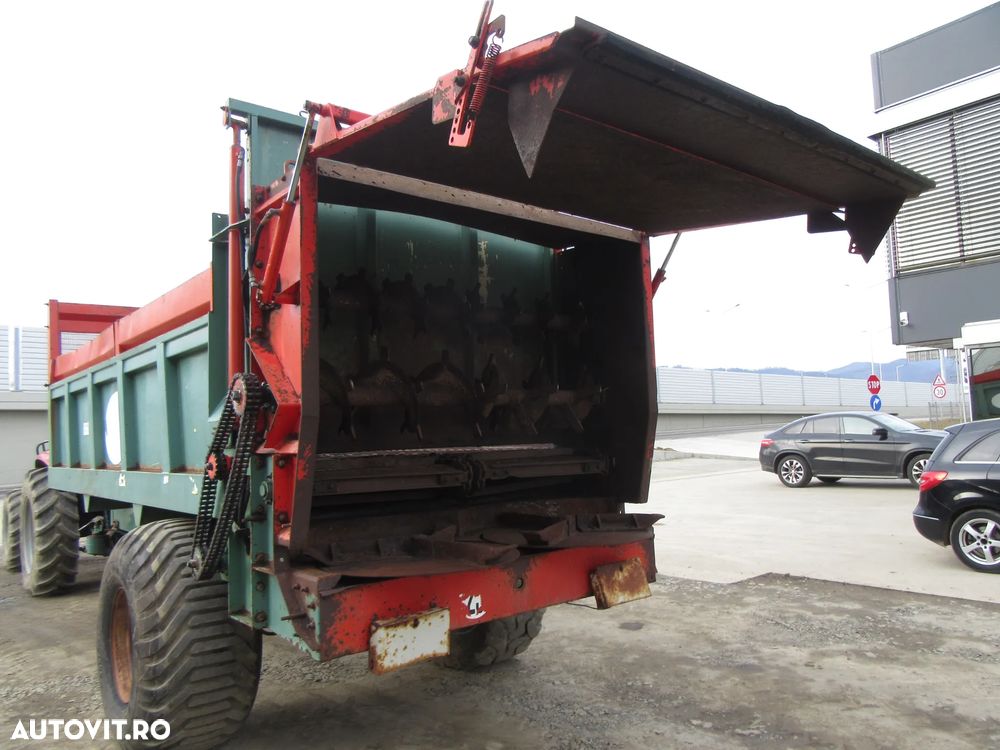 Altul MIG - Remorca de imprastiat Gunoi/Balegar 14T SIAM - 9