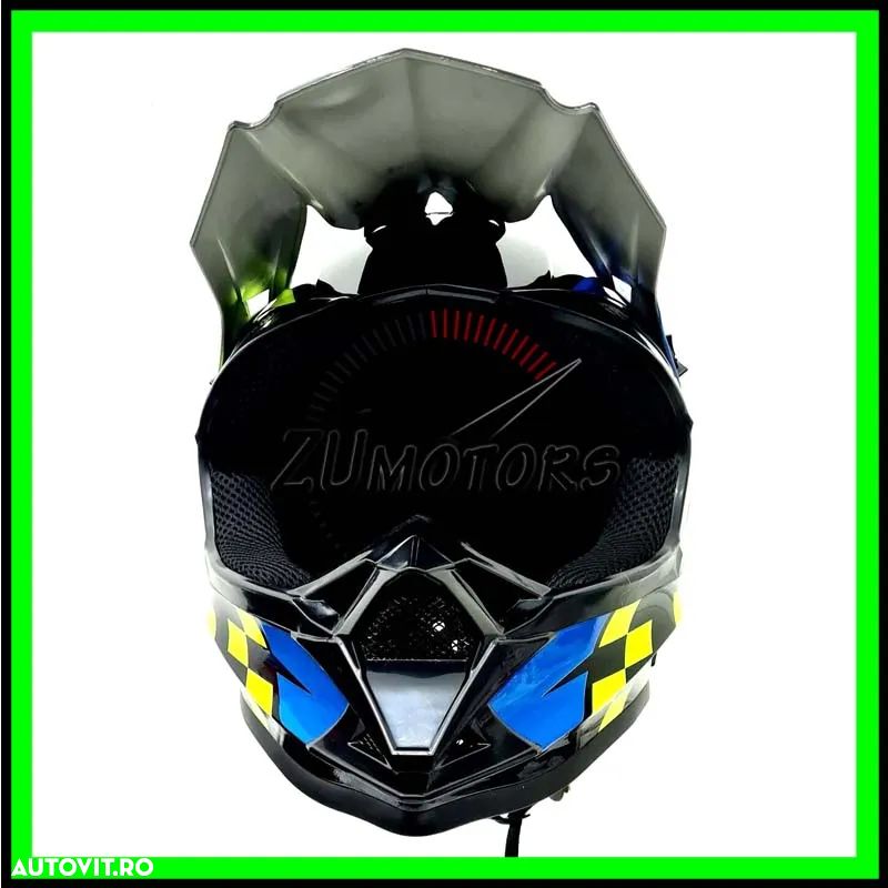 Casca Moto Atv Cross Enduro Downhill - EDX - S/ M / L / XL - 3