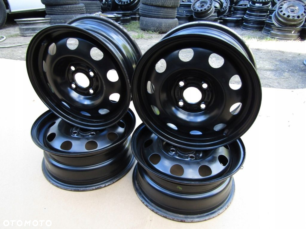 4x Felgi 14 VW Caddy Golf I II III Lupo Seat Arosa Ibiza 6j 4x100 ET43 - 13
