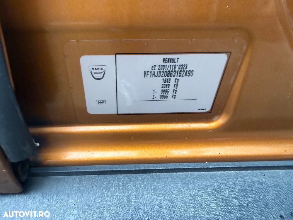 Dacia Duster dCi 110 2WD Prestige - 26